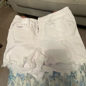 Special A white Jean shorts